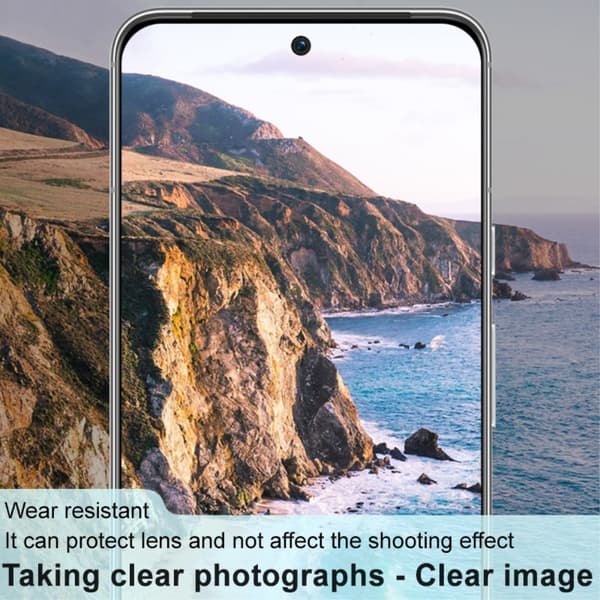 IMAK För Google Pixel 8 kamera linsskydd härdat glas linsfilm