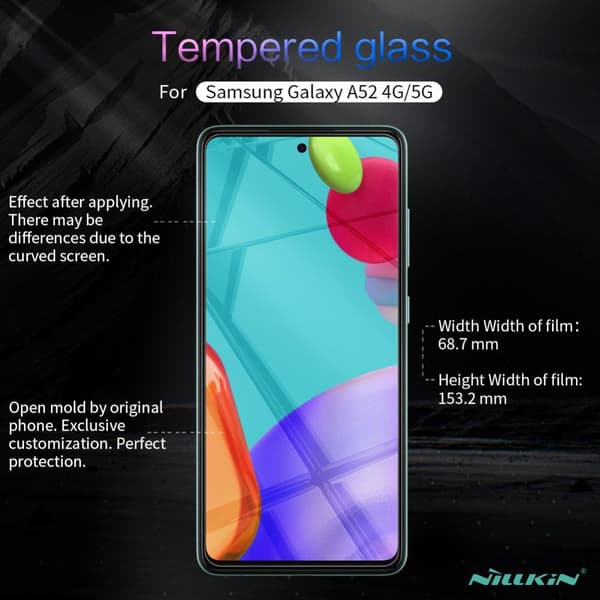 Tempered Glass Nillkin H for Samsung Galaxy A52/A52S 4G/5G