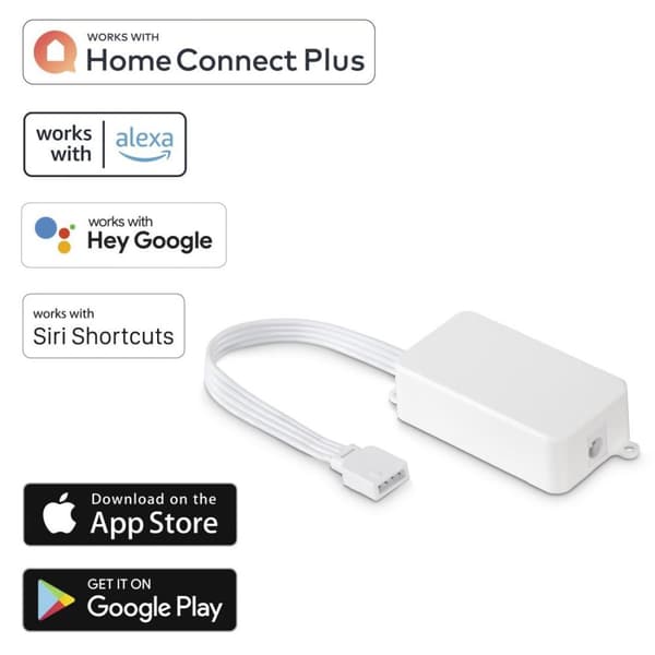 Hama WLAN Controller for LED Strip, for Voice / App Control, RGB, Adapter