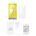 Miniatyrbillede 3 af 7: Baseus SuperCeramic Transparent Glass Case and Tempered Glass set for iPhone 14 Plus