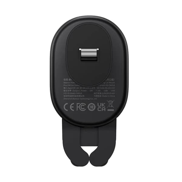 Turētājs Baseus Stable Gravity Pro 15W Black
