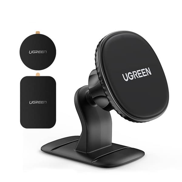 SUPORT AUTO Ugreen pt. SmartPhone, "LP292" fixare adeziv bord, prindere magnetica telefon, rotatie 360 grade, negru "80785" - 6957303887859