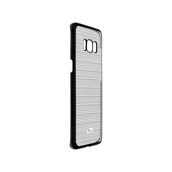 Tellur Cover Hard Case for Samsung Galaxy S8 Plus, Horizontal Stripes black