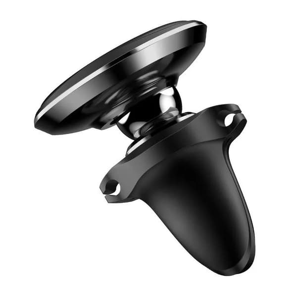 SUPORT AUTO Baseus OS pt. SmartPhone, fixare grilaj ventilatie, magnetic, 2 x clips cablu, negru "SUGX020001" - 6932172627003