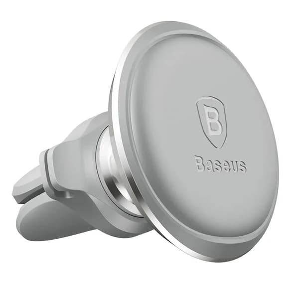 Telefona Turētājs Baseus Magnetic Air Vent Silver