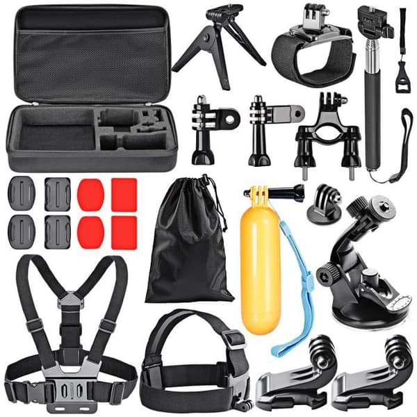 Neewer 21-i-1 Outdoor Sports Accessories Kit för GoPro Hero 4 3+ 3 2 1
