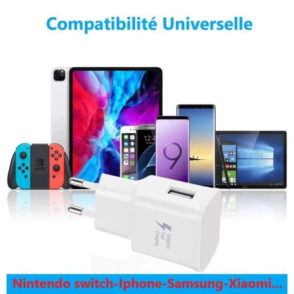 Laddarpaket + kabel för Realme C33 2023 Snabbladdare Ultrakraftig och snabb NY GENERATION 3A med Micro-USB-KABEL