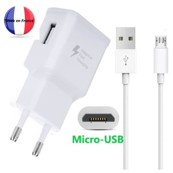 Laddarpaket + kabel för Realme C33 2023 Snabbladdare Ultrakraftig och snabb NY GENERATION 3A med Micro-USB-KABEL