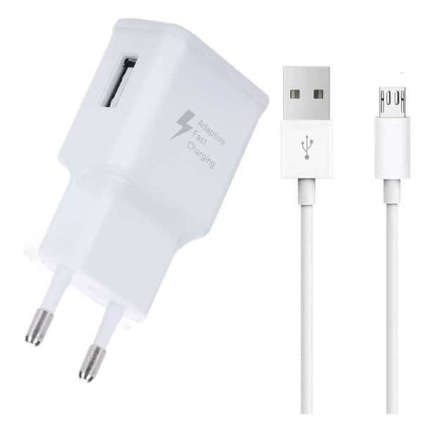 Laddarpaket + kabel för Realme C33 2023 Snabbladdare Ultrakraftig och snabb NY GENERATION 3A med Micro-USB-KABEL