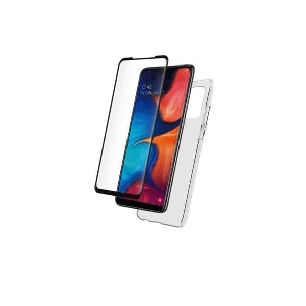 Packa mjukt fodral + härdat glas för Samsung A31