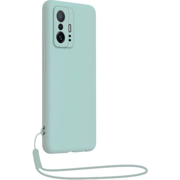 BIGBEN CONNECTED COVDRAGX11TBC - Soft touch fodral + rem Xiaomi 11T/TP himmelsblå