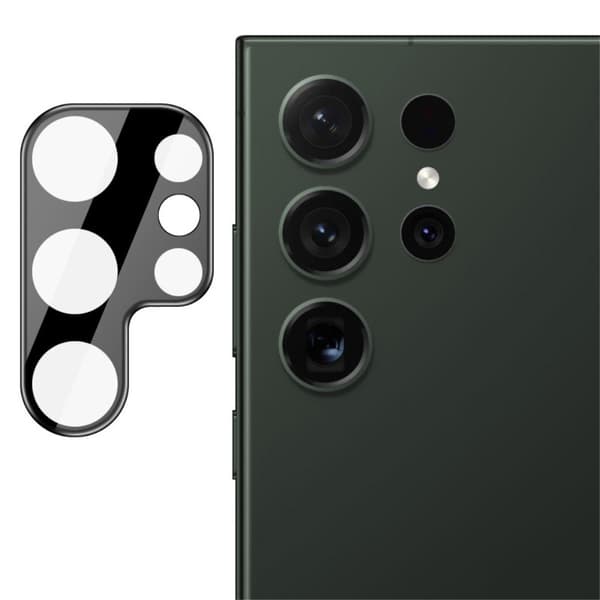 IMAK til Samsung Galaxy S24 Ultra kameralinsedeksel i herdet glass linsefilm