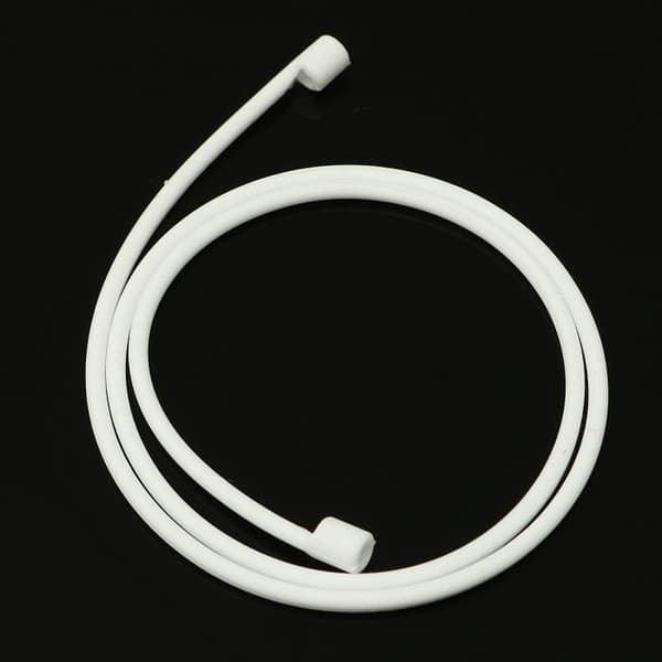 TEMPSA Silikonersättning Anti Lost Wire Kabelkontakt För Apple Airpods Vit
