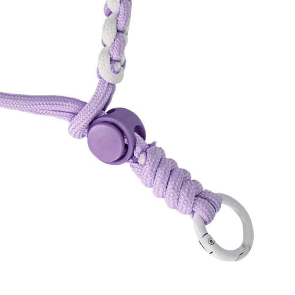 Lavendel flätad design smartphonerem