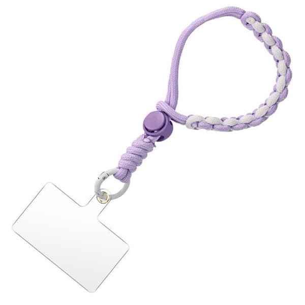 Lavendel flätad design smartphonerem