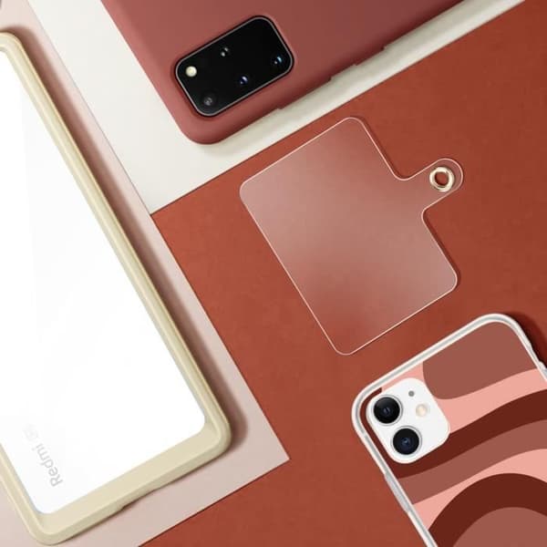 Flätad nylon telefonrem Klämma medföljer Brun - AVIZAR - Telefonrem - Syntet