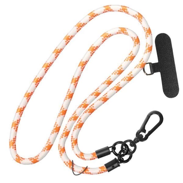 Telefonsnodd Halsrem 60cm Universalfäste Aprikoscrush