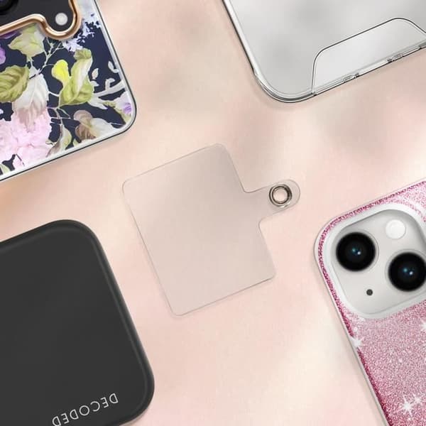 Smartphone Rem Justerbar Flätad Design Universal Krok Powder Pink