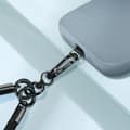 Miniatyrbild 4 av 4: Phone Lanyard Neck Strap 60cm Universal Attachment Black - AVIZAR - Phone Lanyard