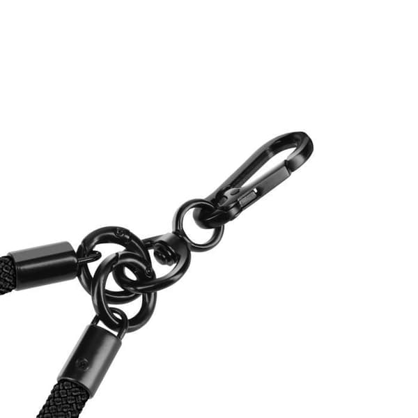 Phone Lanyard Neck Strap 60cm Universal Attachment Black - AVIZAR - Phone Lanyard