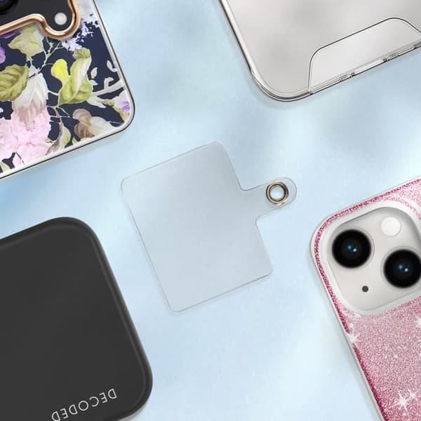 AVIZAR Smartphone-rem - Justerbar flätad design - Blå / Röd