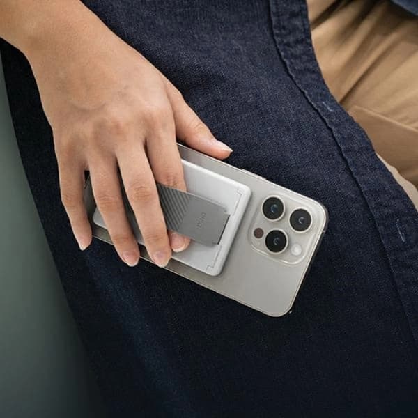 UNIQ Mobilgrip Heldro ID Magnet Plånbok - Marinblå
