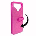 Miniatyrbild 3 av 4: Apple Iphone 8 PACK Rosa strass bakstycke med ring + 2 härdade glas MAXIMAL hårdhet