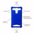 Miniatyrbild 2 av 4: Super Pack för Huawei Mate 20 Lite Bakfodral i läderstil + 2 Ultra-resistenta och transparenta skyddsfilmer av härdat glas -