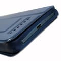 Miniatyrbild 4 av 4: Super Pack-skydd för Xiaomi Redmi Note 7S Extra Slim 2 Eco-läderfönster + 3 högtransparens skyddsglasögon BLÅ