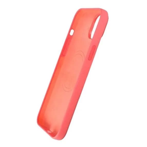 iPhone 15 Plus Silikonskal Rvelon MagSafe - Röd