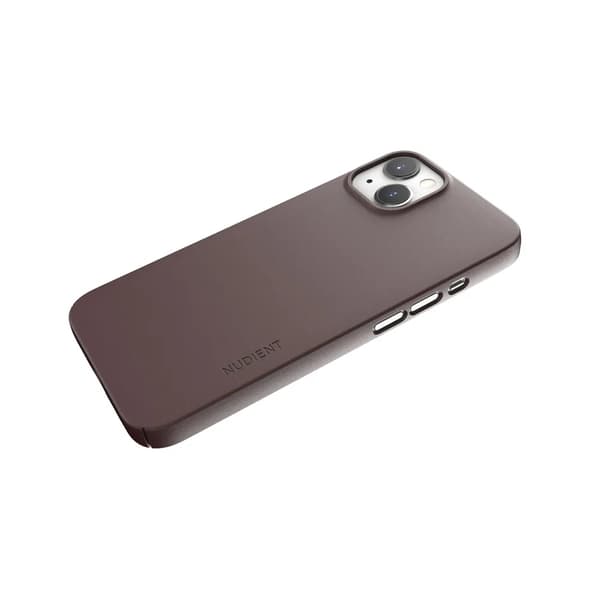 Nudient iPhone 13 Skal Thin Case V3 MagSafe Sangria Red