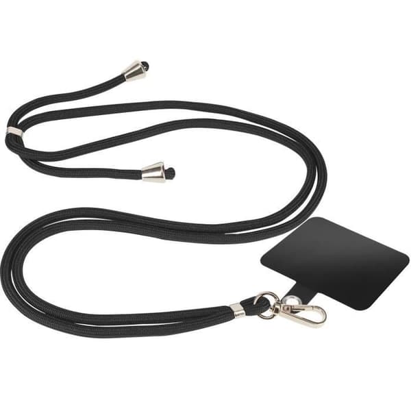 Halsband för telefon Justerbar 85cm Akashi Svart