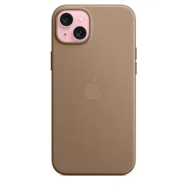 Apple iPhone 15 Plus FineWoven fodral med MagSafe, skal
