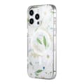 Miniatyrbild 2 av 3: iPhone 12 Pro Max Mobilskal MagSafe - Blommor Vit