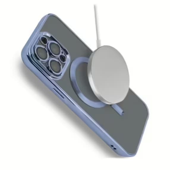 Luxury Mobilskal med Magsafe iPhone 13 Pro Max - Blå
