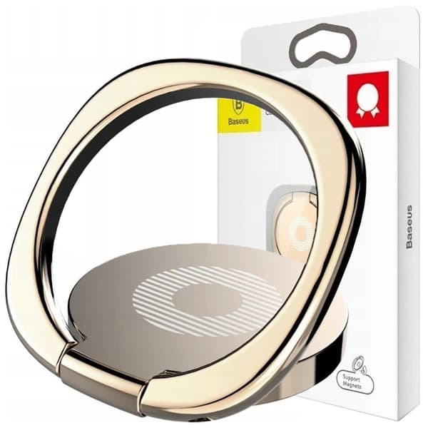 Baseus Priivity Ringstativ/ring med stativfunksjon - gull