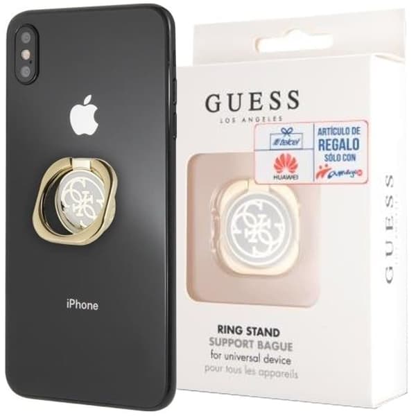 Guess Ring stativ GURSEQGWH gull-hvit 4G