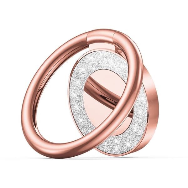 TEKNISK BESKYTTELSE MAGNETISK TELEFON MELDING GLITTER ROSE
