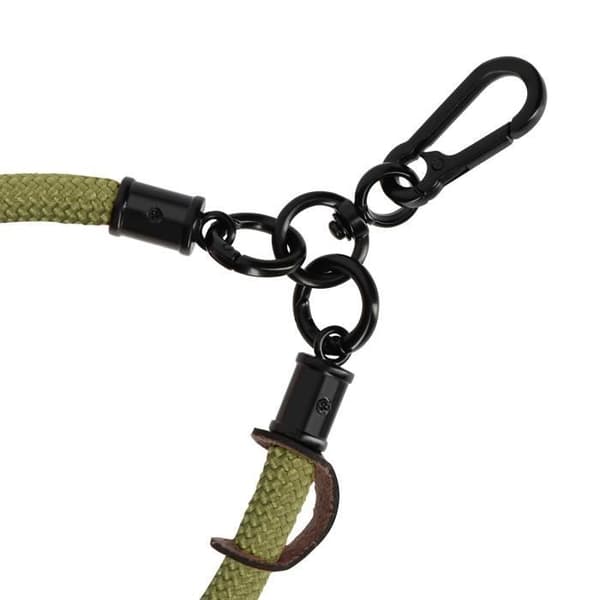 Kaki mjuk nylon telefonrem - AVIZAR - Rem