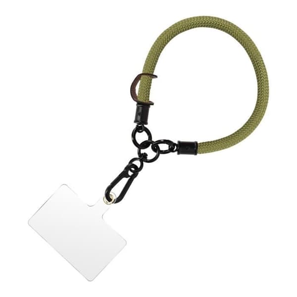 Kaki mjuk nylon telefonrem - AVIZAR - Rem