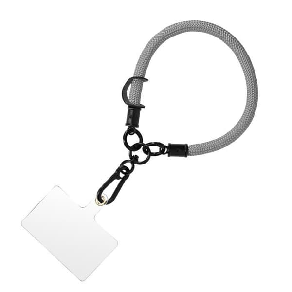 Handledsrem - AVIZAR - Mjuk nylon - Grå - Kompatibel med alla typer av skal och fodral