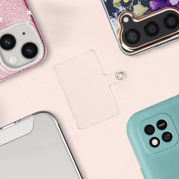 Mjuk nylon telefonrem turkos