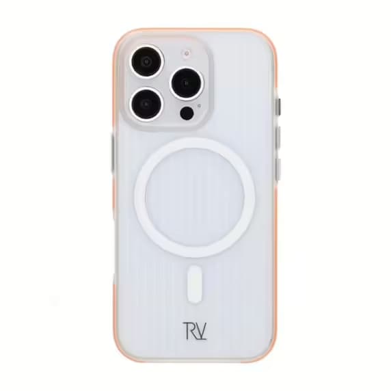 iPhone 16 Pro Max Mobilskal Korrugerad Magsafe Rvelon - Orange
