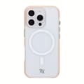 Miniatyrbild 2 av 4: iPhone 16 Pro Max Mobilskal Korrugerad Magsafe Rvelon - Orange