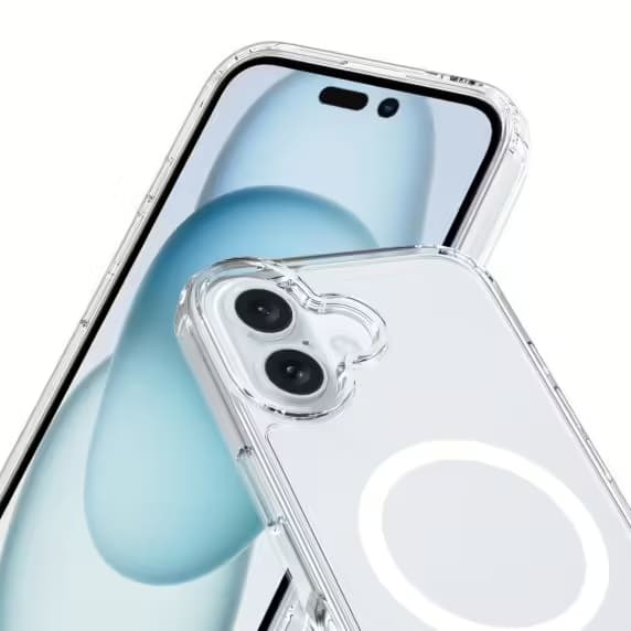 iPhone 16 Plus Mobilskal MagSafe Rvelon - Transparent