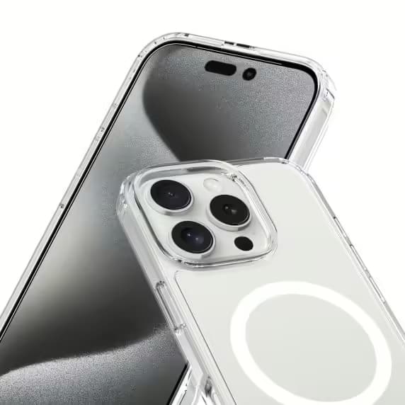 iPhone 16 Pro Mobilskal MagSafe Rvelon - Transparent