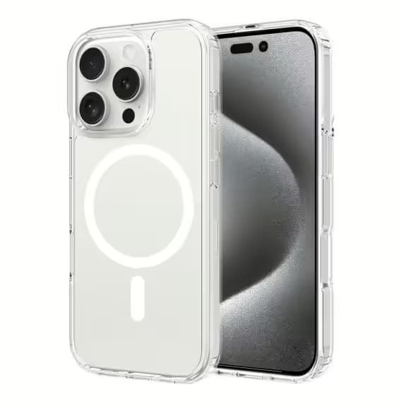 iPhone 16 Pro Mobilskal MagSafe Rvelon - Transparent