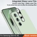 Miniatyrbild 4 av 5: IMAK För Samsung Galaxy S24 FE kamera linsskydd härdat glas linsfilm