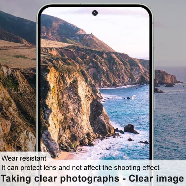 IMAK För Samsung Galaxy S24 FE kamera linsskydd härdat glas linsfilm