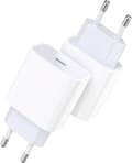 Miniatyrbild 2 av 5: PH26 20W snabbladdare + USB-C-kabel Kompatibel med Samsung Galaxy A16 5G India (laddarpaket + 1M kabel)